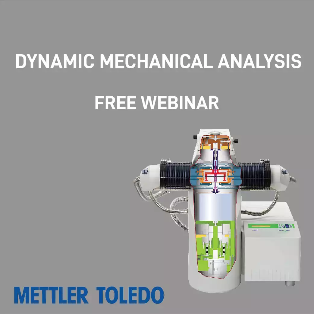 Dynamic Mechanical Analysis (DMA) by Mettler Toledo
